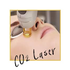 CO2 laser treatment